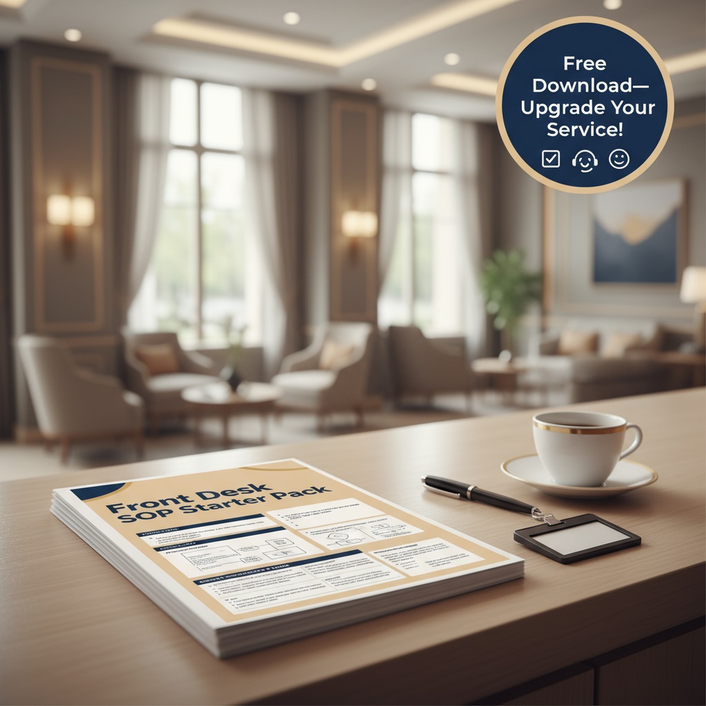 Front Desk SOP Starter Pack Preview