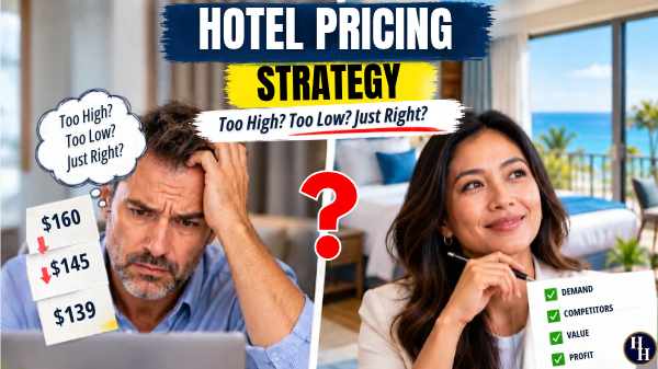 Hotel Pricing Strategy: Are Your Room Rates Too High or Too Low?